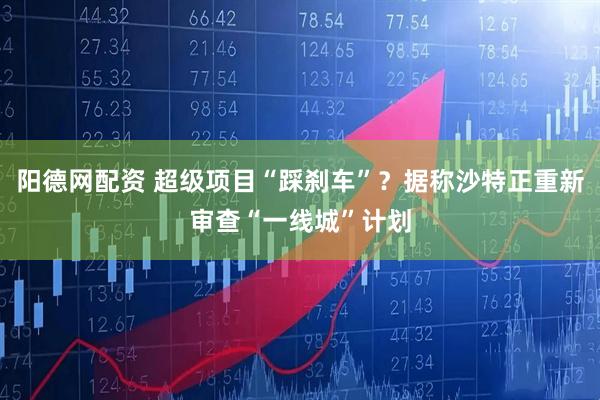 阳德网配资 超级项目“踩刹车”？据称沙特正重新审查“一线城”计划